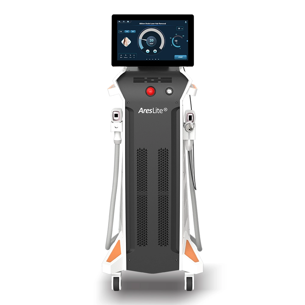 Лазерный аппарат AresLite с двумя манипулами и сенсорным экраном